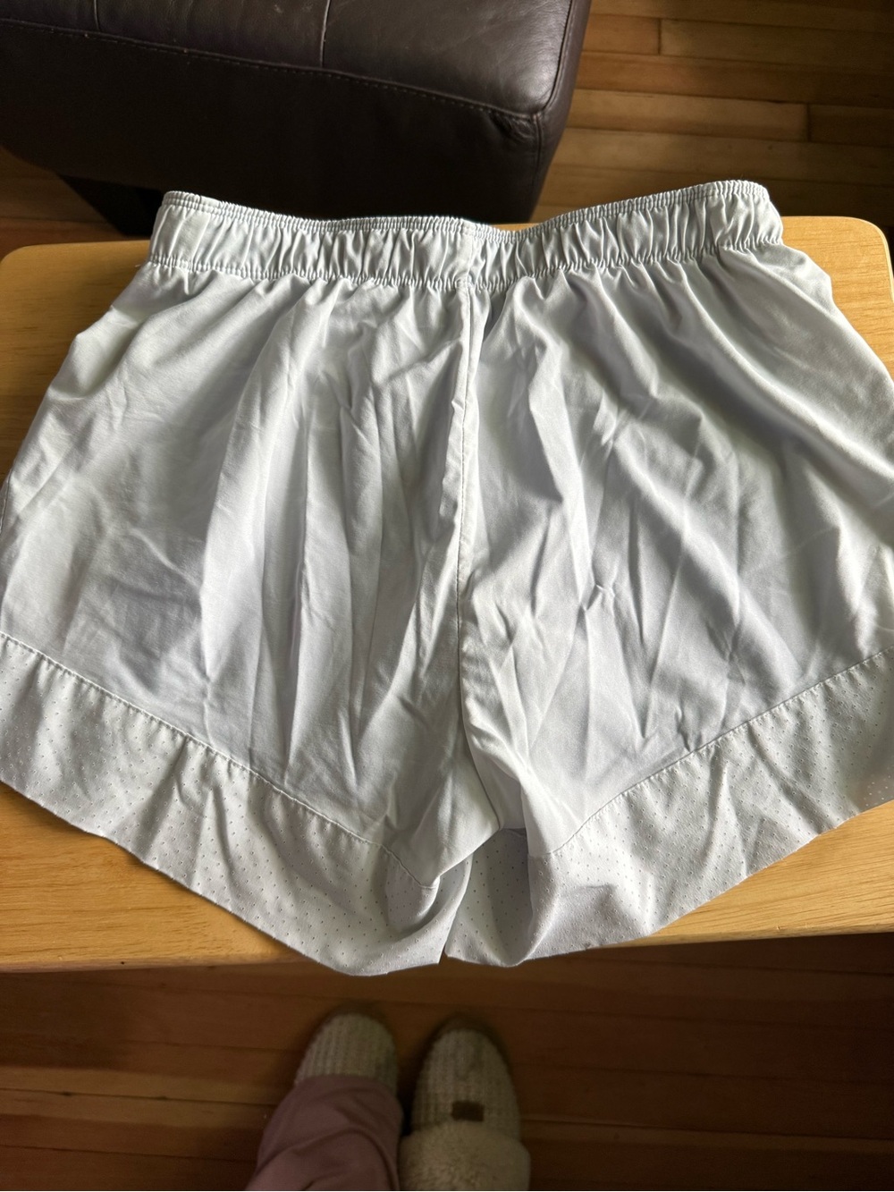 Women’s Nike Dri-Fit Blue and grey colored athletic shorts size small - Picture 4 of 6